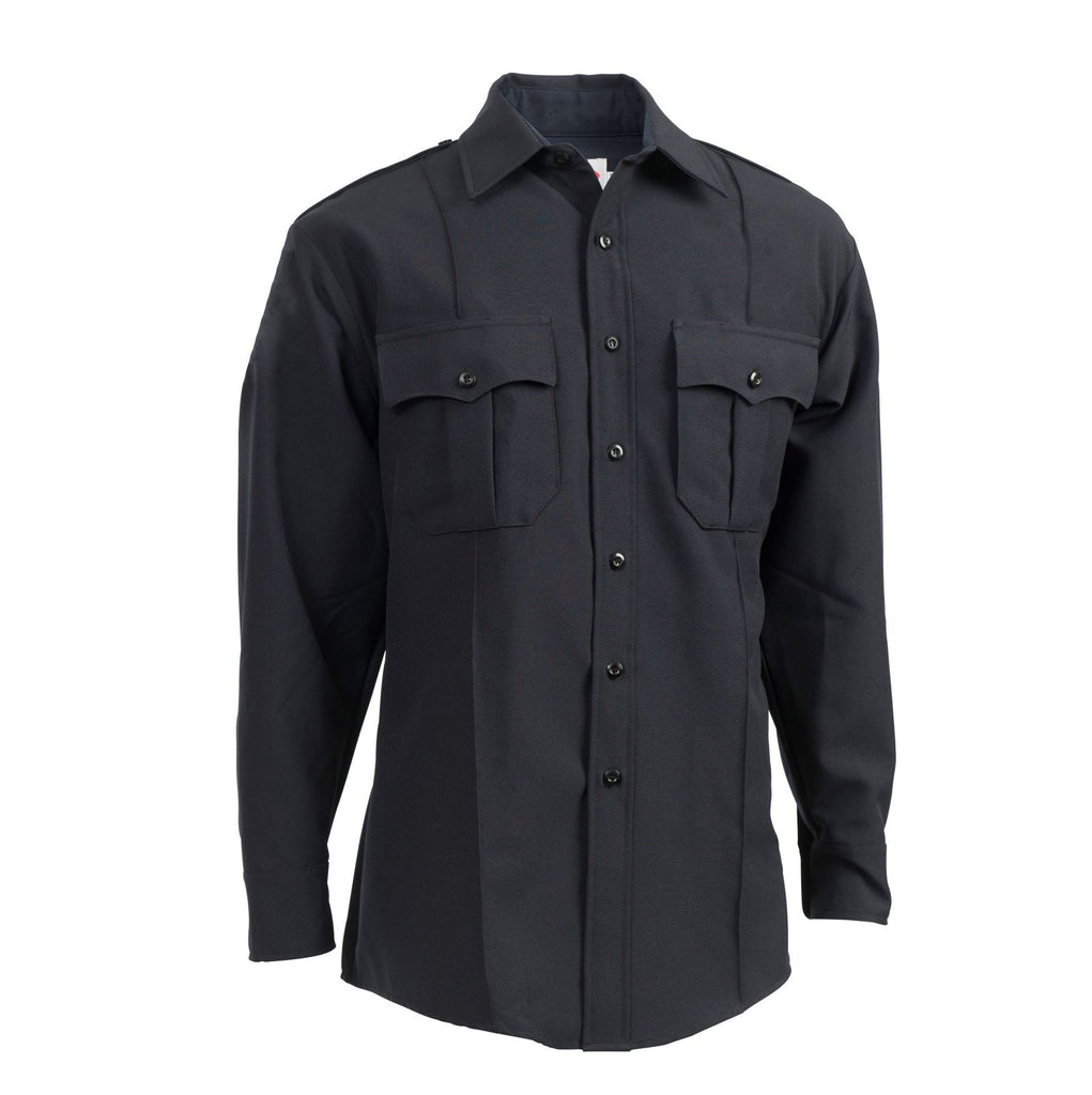 Elbeco - TexTrop2™ Zippered Long Sleeve Polyester Shirt - Style Z314N