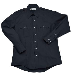 Liberty Uniform - L/S Police Style Shirt, 65% Polyester, 35% Cotton - Style 722MNV