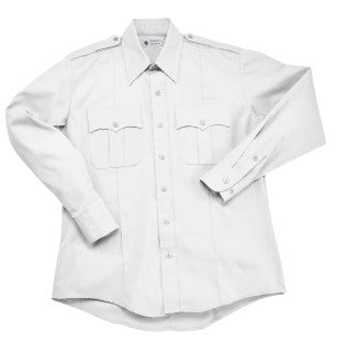 Liberty Uniform - L/S Police Style Shirt, 65% Polyester, 35% Cotton - Style 722MWH