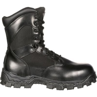 Rocky Alpha Force Zipper Waterproof 8" Boot, Style FQ0002173