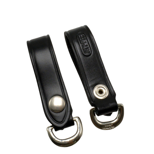 Jay-Pee Shoulder Strap Slide on "D" Rings w/Chrome Hardware, 1 Pair, Style JP-S4428-CH