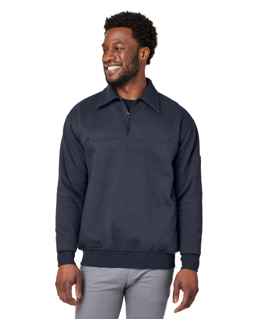 Harriton Men's ClimaBloc™ Heavyweight Tactical Quarter-Zip, Style M712