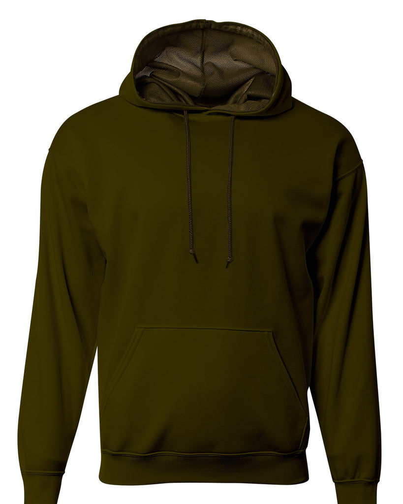 A4 Men's Sprint Tech Fleece Hooded Sweatshirt, Style N4279